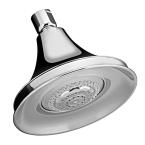Forte 3-Spray Multifunction 5-15/16 in. Rainhead Showerhead in Polished Chrome