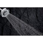 Forte 3-Spray Multifunction 5-15/16 in. Rainhead Showerhead in Polished Chrome
