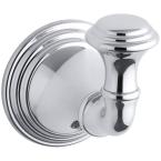 Devonshire Single Robe Hook in Polished Chrome