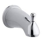 Forte Traditional Diverter Bath Spout in Polished Chrome with NPT Connection